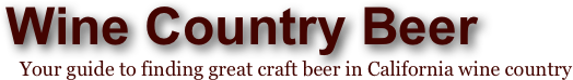 Wine Country Beer
   Your guide to finding great craft beer in California wine country